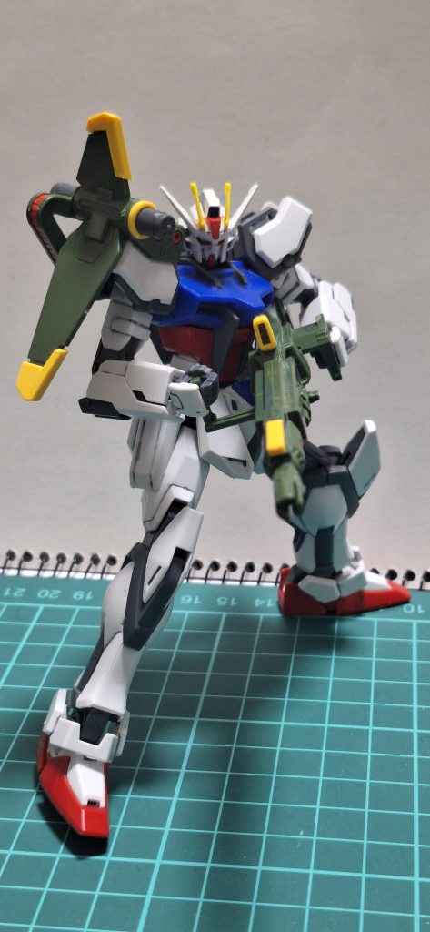 エントリーグレード　ランチャーストライクガンダム–7枚目/制作者：@tanatanaretort