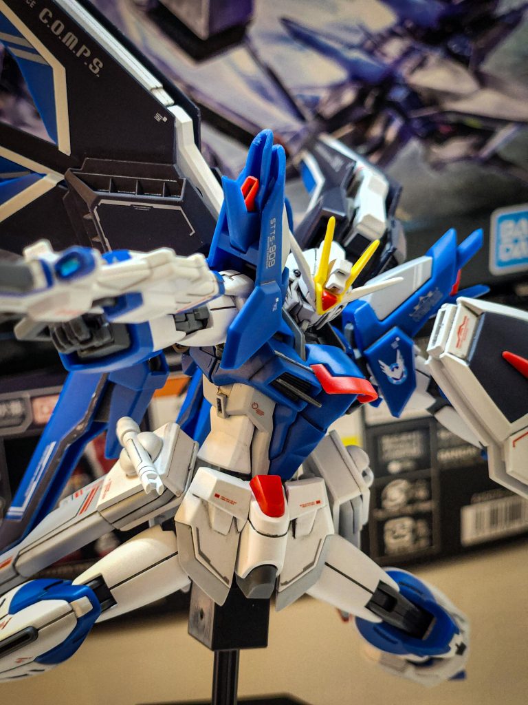 成型色仕上げですが好きな機体なので気合い入れて作りました🤭