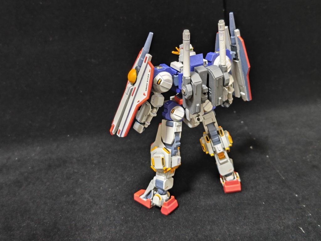 軽装タイプのバックショット個人的にはランドセルはこれぐらいで丁度良い感じ！？　好きなバランス。