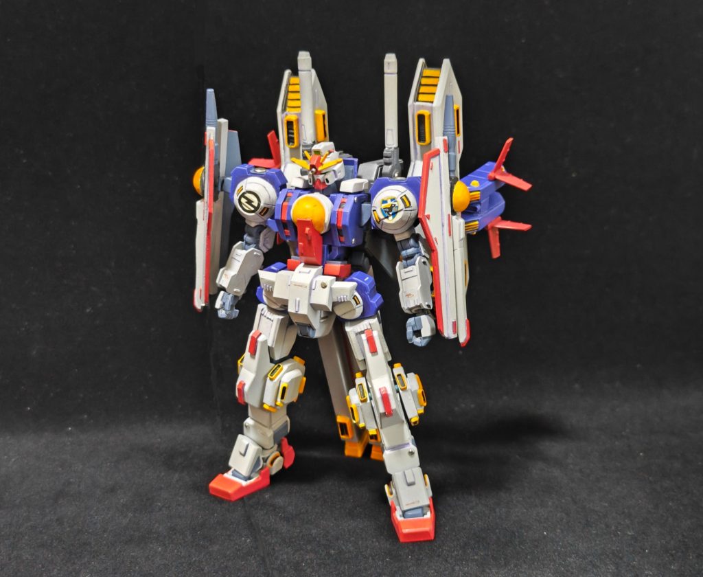 身長22mサイズで制作開始してしまったので…これはダリル機(初号機)のデータを反映し新たに建造された2号機(なので小型)という脳内設定全長33mなんて連載時には情報なかったのよ