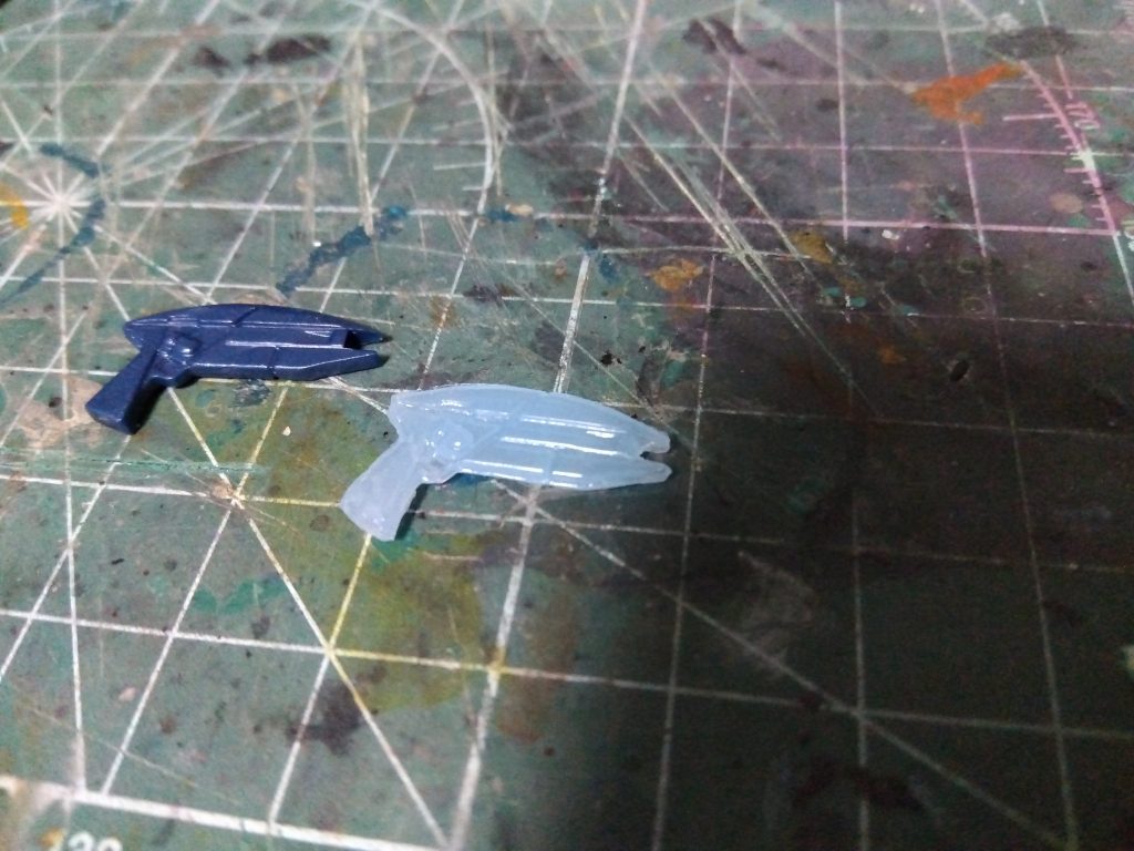 ハンドビームガンもレジンで複製致しました〜🐱楽しかったです😺