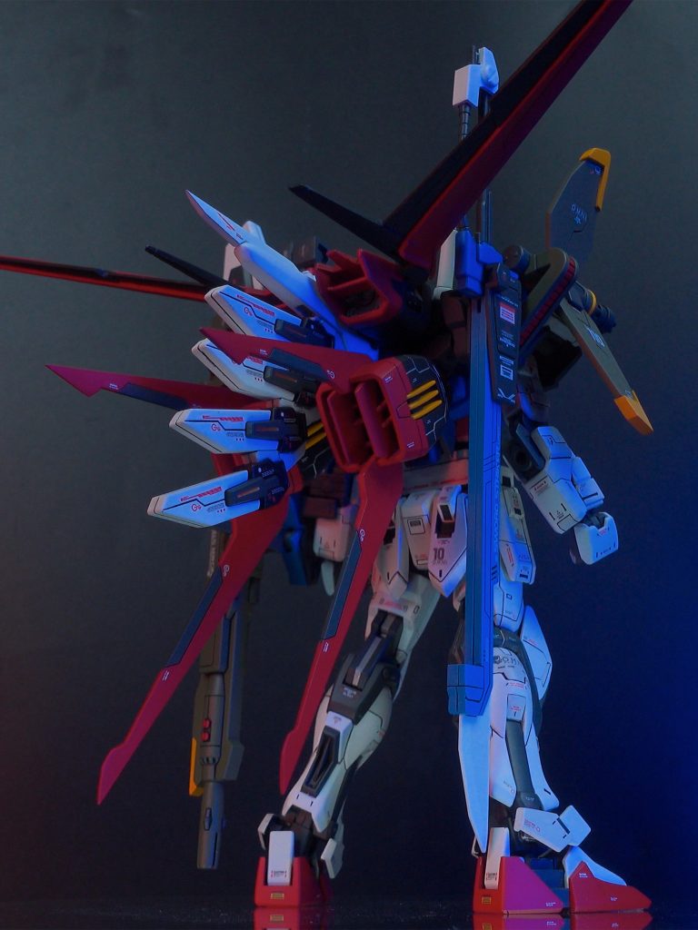 【初投稿】1/144 HG+EG+オプションパーツ パーフェクトストライクガンダム 全塗装–3枚目/制作者:studio_jinkrx78