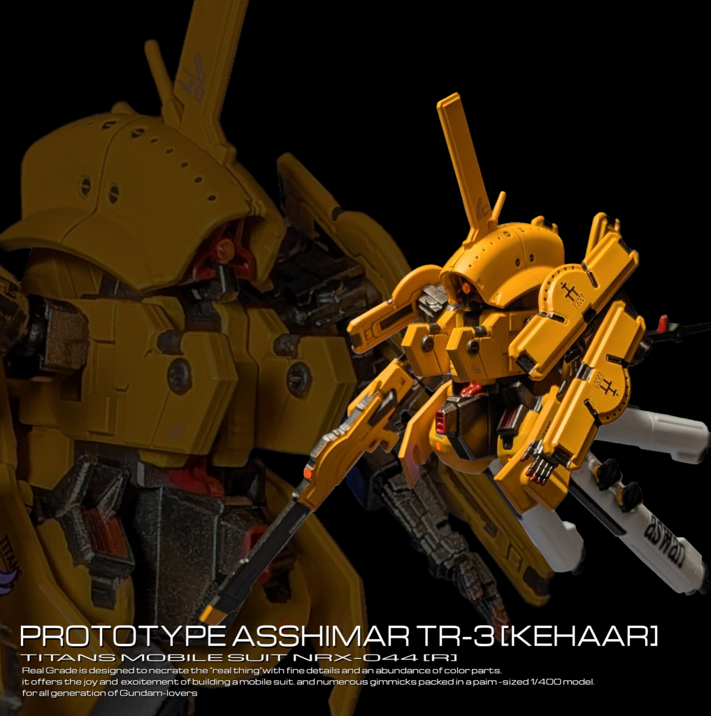 1/400 試作アッシマー TR-3 キハール