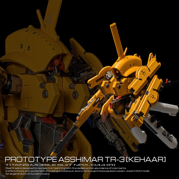 1/400 試作アッシマー TR-3 キハール