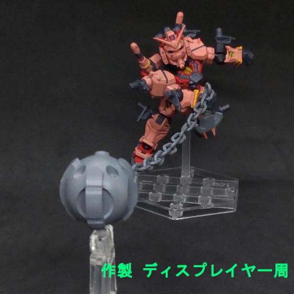 赤いガンダム ガンダムハンマー装備 モビルスーツアンサンブル