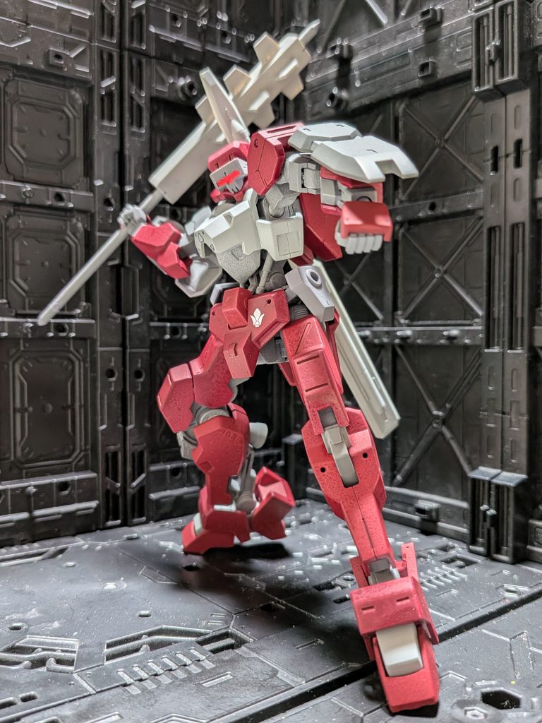 鉄血の鈍器でぶん殴る感じがすごく好きです。ご覧下さりありがとうございました。