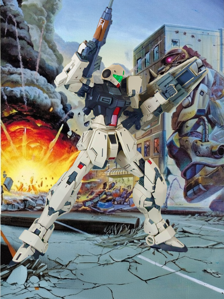 MGEX ストフリ+1/100 レイダー 改造『ジムコマンド』