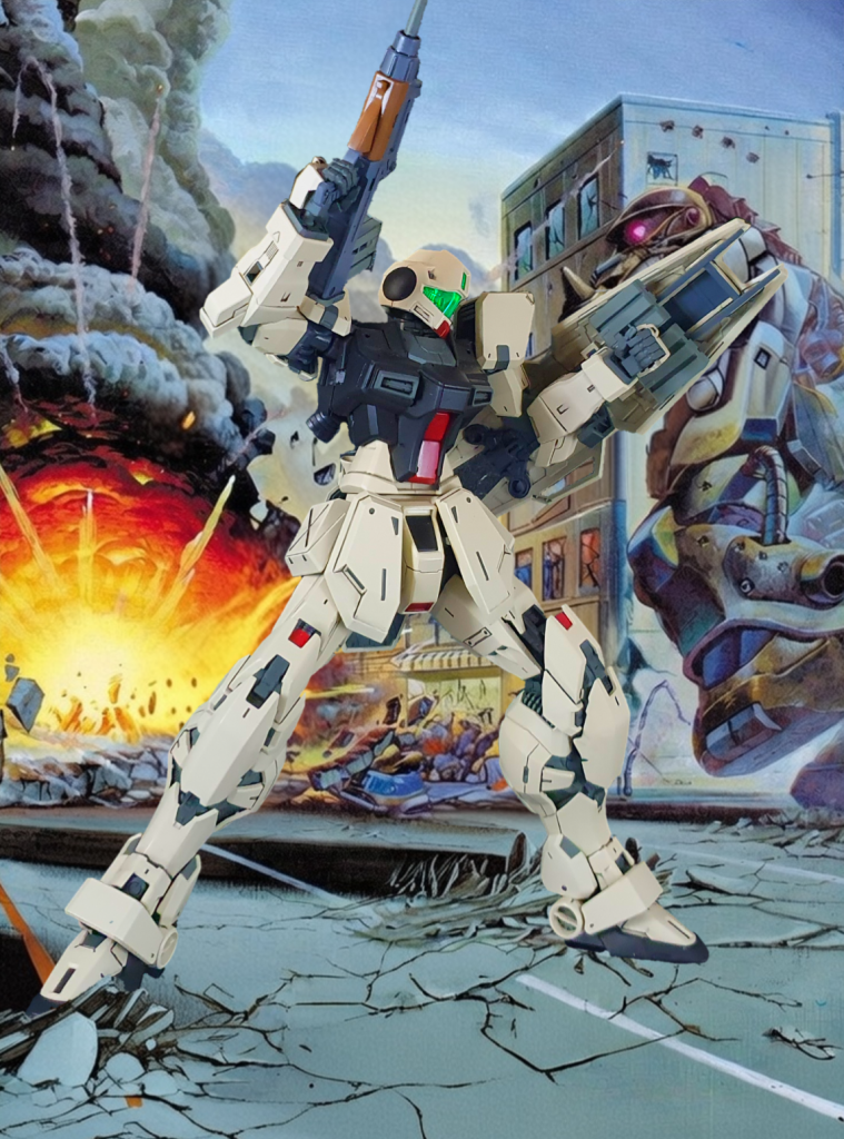 MGEX ストフリ+1/100 レイダー 改造『ジムコマンド』