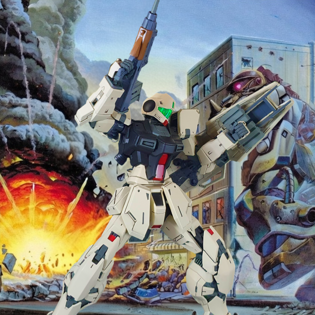 MGEX ストフリ+1/100 レイダー 改造『ジムコマンド』|だしまきさんの MGEX ストフリ+1/100 レイダー 改造『ジムコマンド』|だしまきさんの