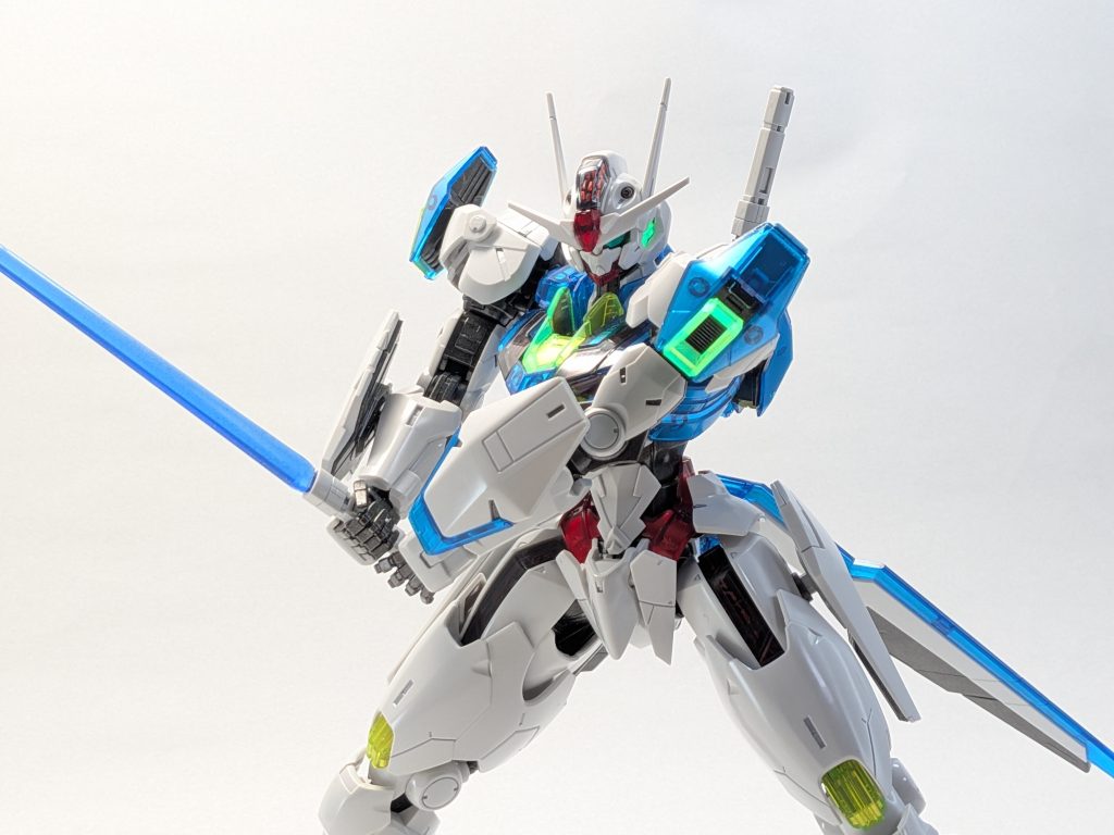 フルメカニクス　ガンダムエアリアル　ソリッドクリア–4枚目/制作者：よっしょろー