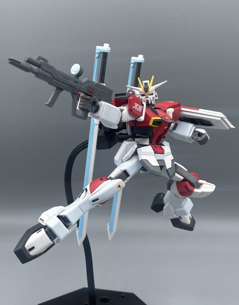 高エネルギービームライフル　フリーダムやジャスティスのルプスビームライフルを改良化したライフル。ソード状態でも勿論使用することが出来ます。