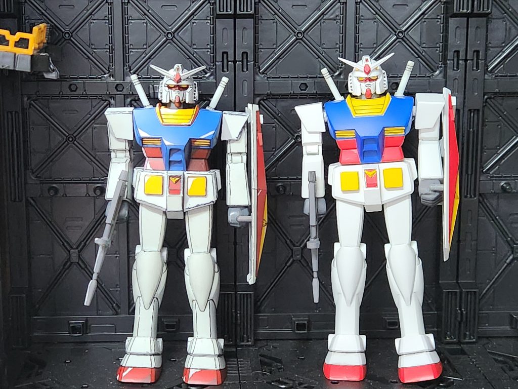 前回の旧キットと。