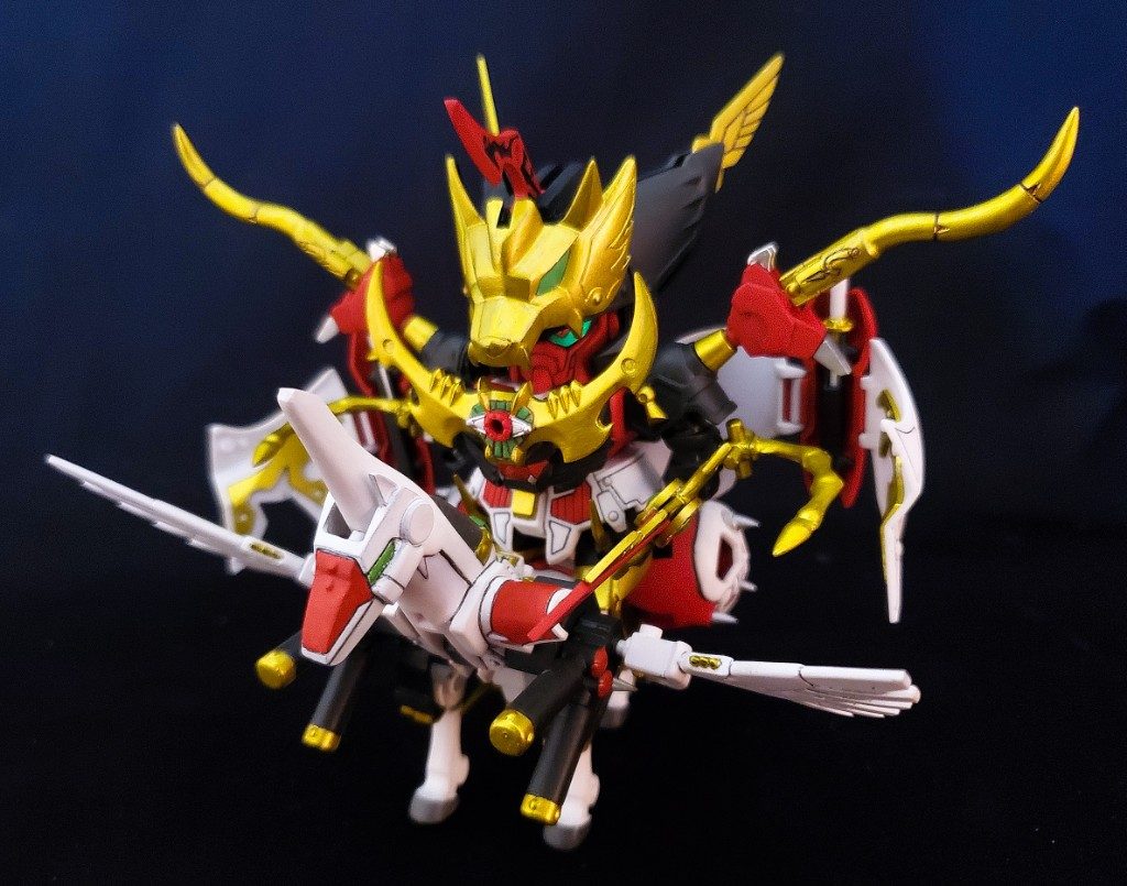 魔星大将軍&風雲再起。魔殺駆を初めて手にした時と同じくらいかっこよくてボリュームもある遊べるキットだなと思いました。今のBB戦士も好きですが90年代のデザインはもっと好きです。ジェネラルガンダムとか欲しいのですが再販は不可能ですね。元祖SDは確かホビー事業部じゃないところが作ってたみたいですから(つД`)