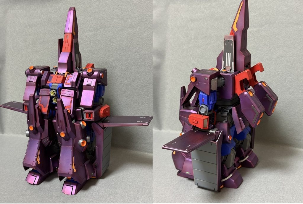 モビル・フォートレス状態、記念に1回だけ変形2回は無いな(>_<)