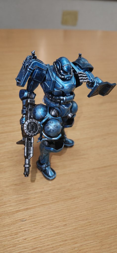 ３回目の筆塗装