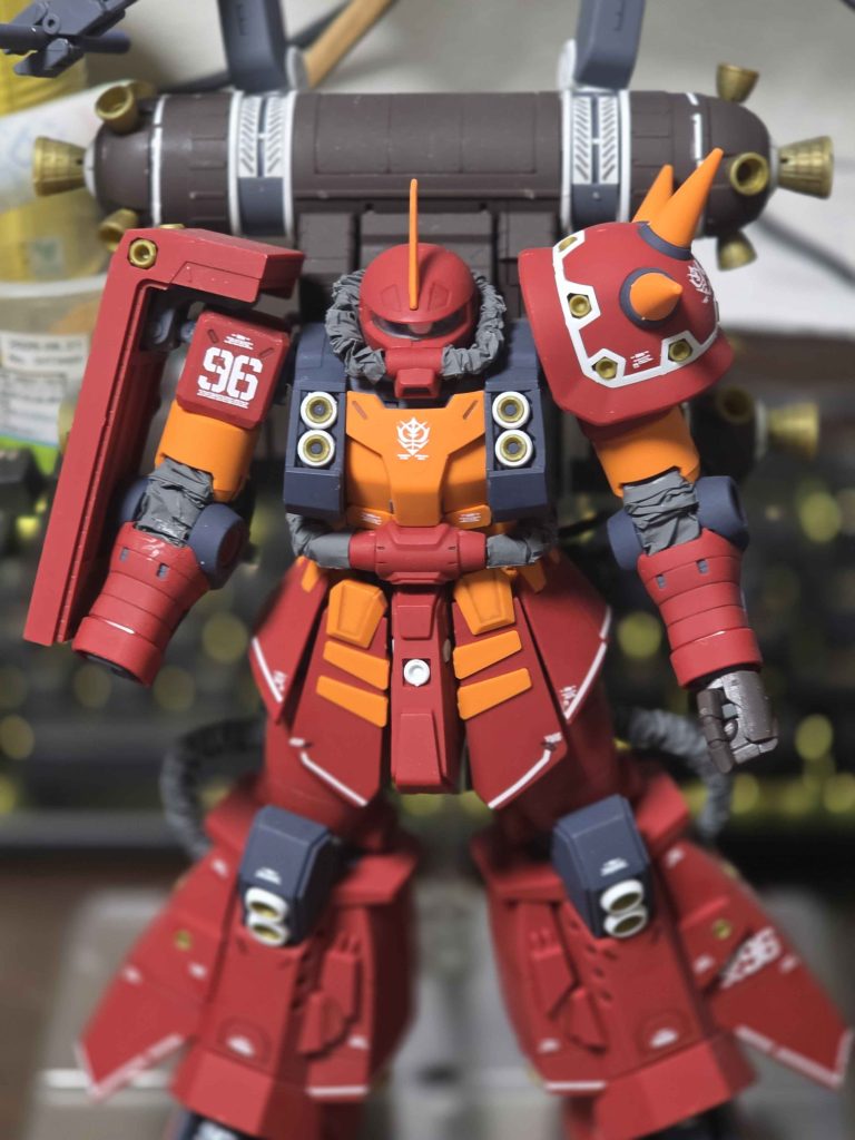 塗装前飾っていた姿