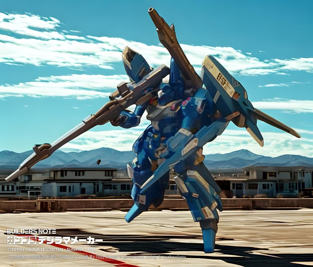 RGZ-95C リゼル C型（ディフェンサー bユニット–4枚目/制作者：ΚΑΖ