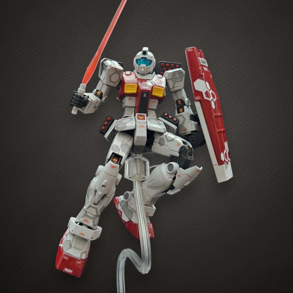 ビームサーベル攻撃態勢