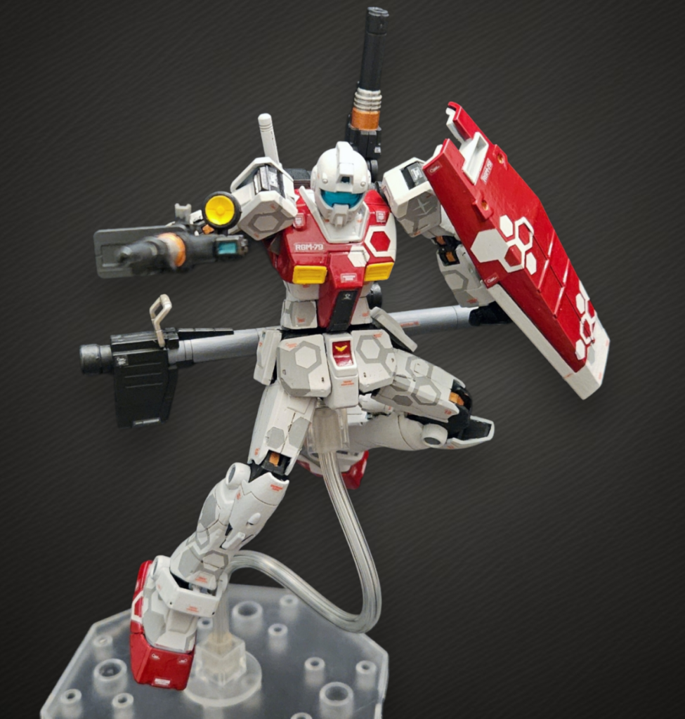 ビームライフル攻撃態勢