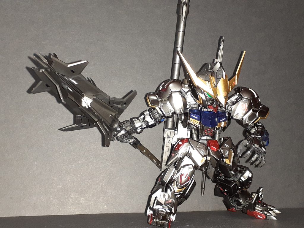 MGSD ガンダムバルバトス（アイアンブラッドコーティング）