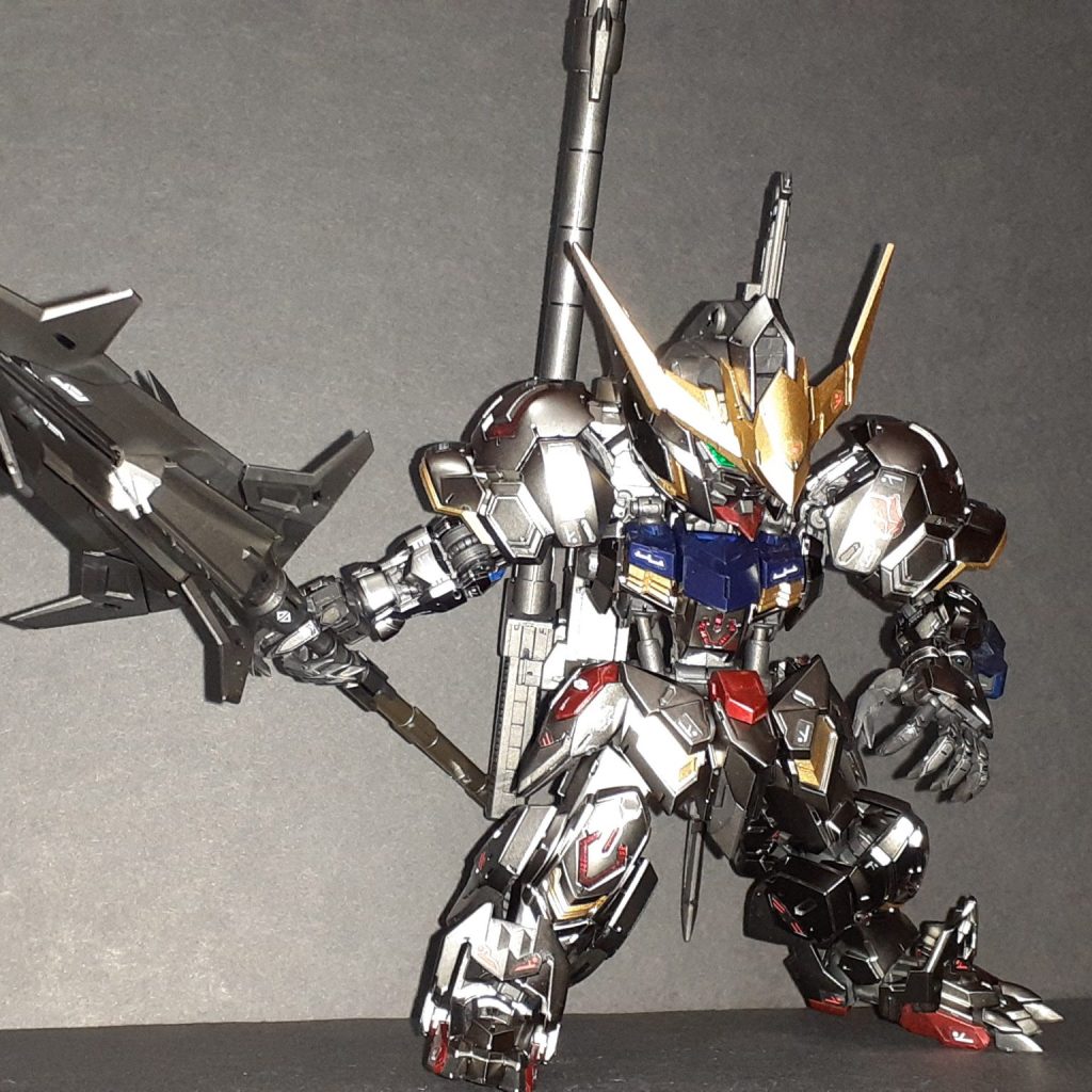 MGSD ガンダムバルバトス（アイアンブラッドコーティング