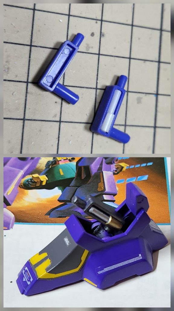 シリンダー風、簡単ディティールアップ