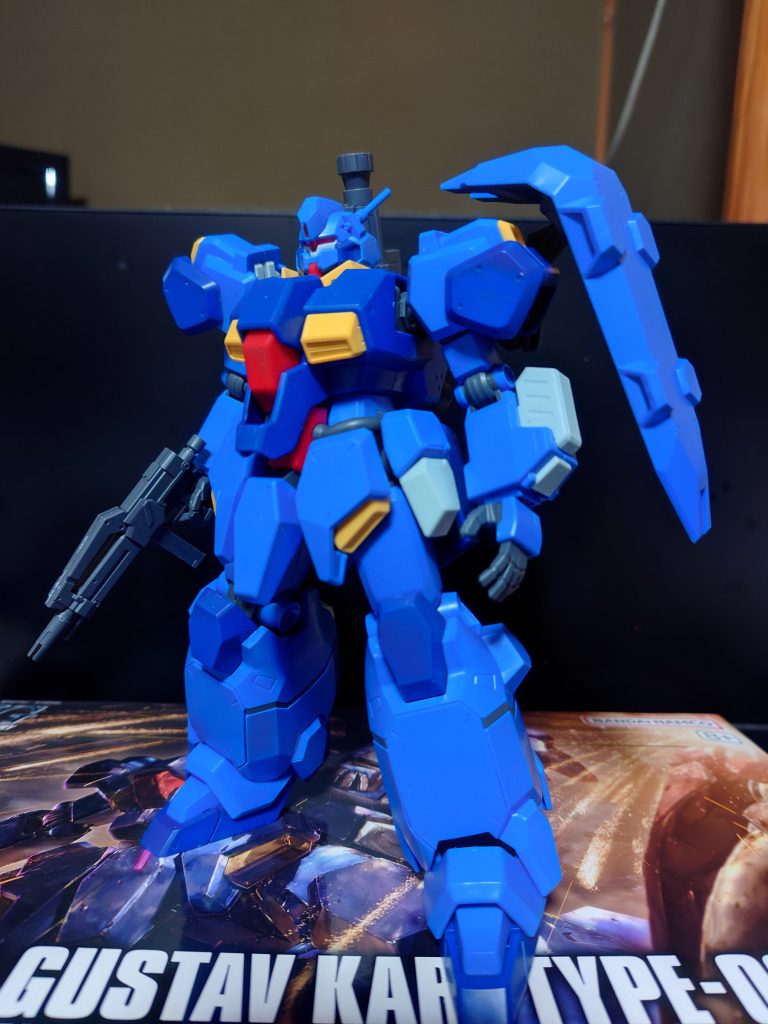 HG 1/144 グスタフ･カール00型　をパチ組です