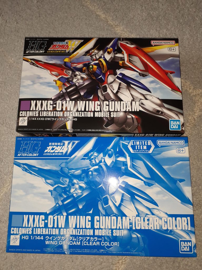 まぁウイングゼロみたいに一番くじで公式にソリッドクリア出る可能性もありそうですね