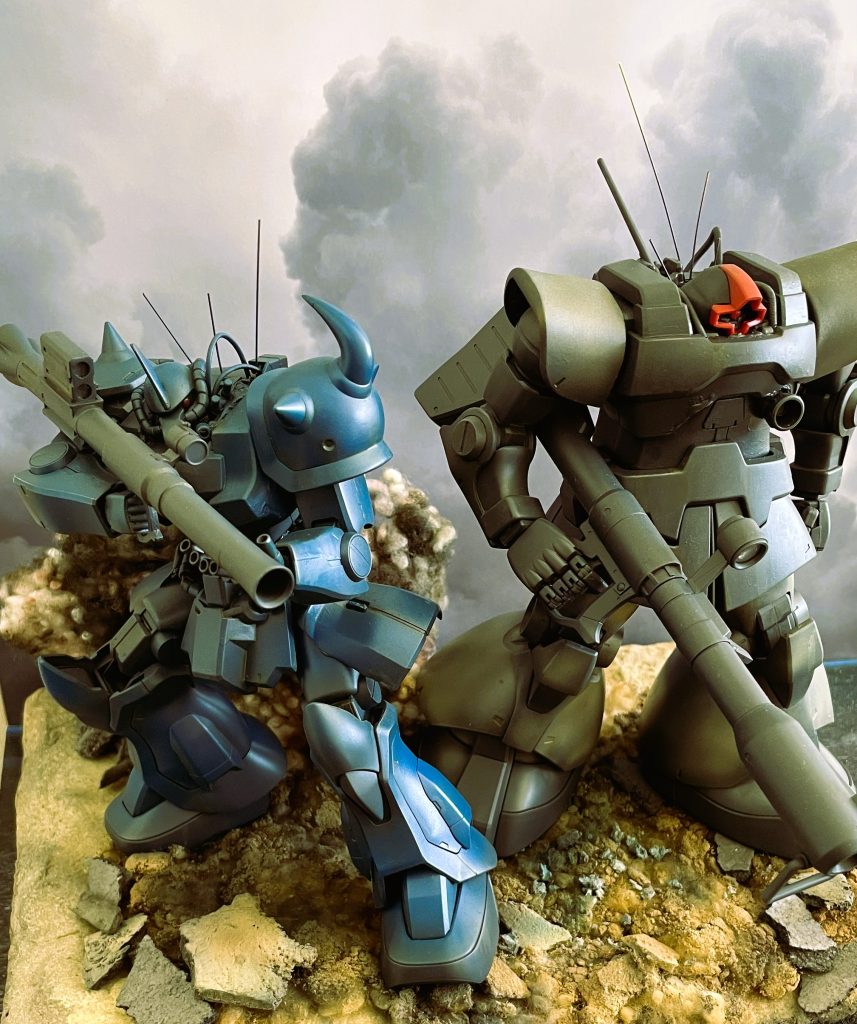 やや上からのアングルです。