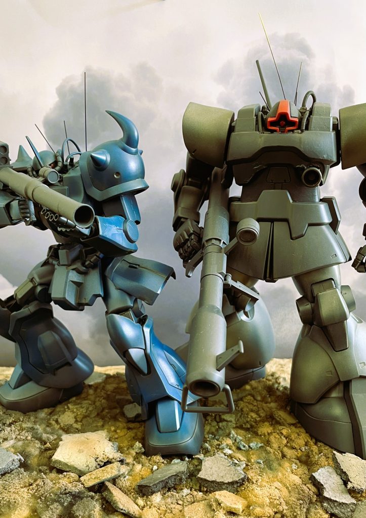 ドムとのツーショット正面です。