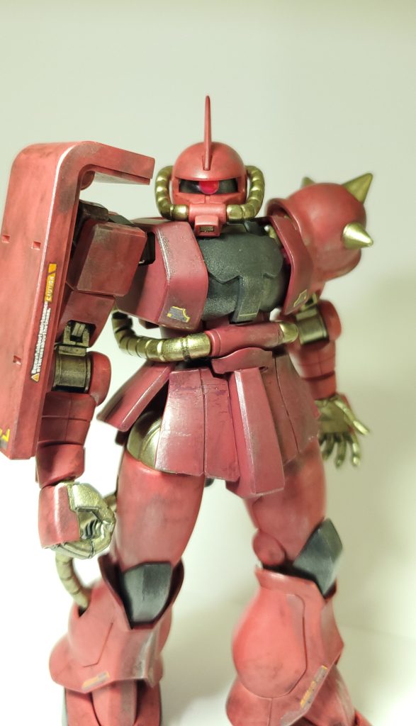 さすがのアクリジョンでも軟質素材のスカートを曲げるとシワというかクラックが入りました🤣乾燥不足かも&nbsp;せっかくエアブラシを新調したのに掃除が面倒で、結局スポンジ＋筆塗りしかしていません🤮トップコートも面倒になってしていません…&nbsp;