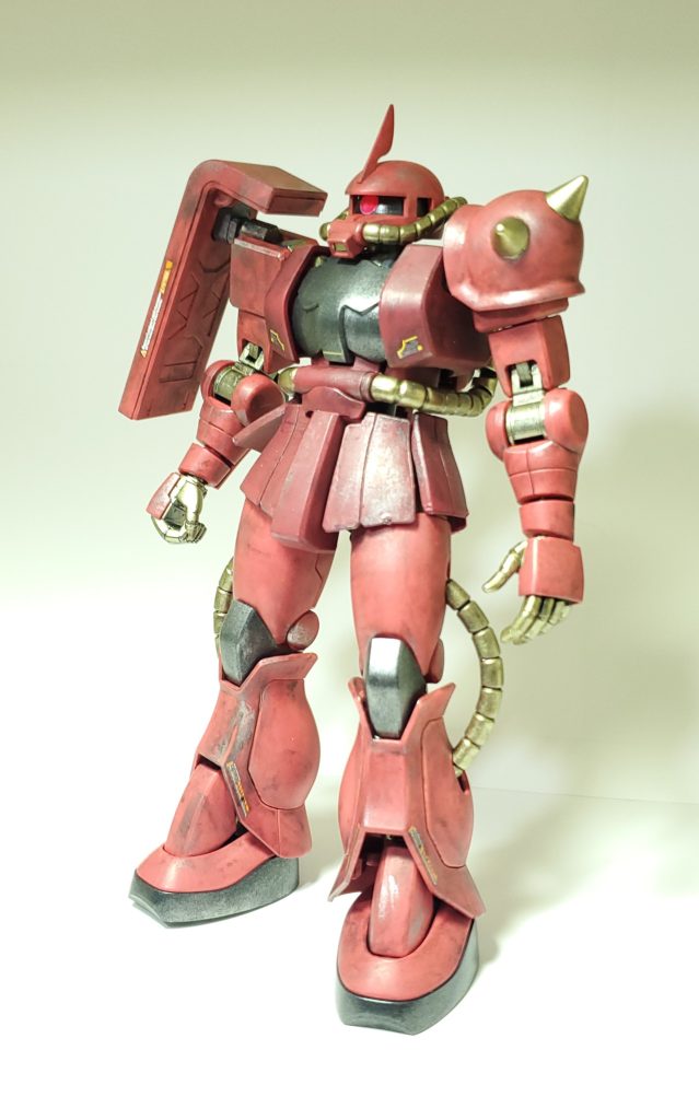 作っている時にSEED FREEDOMを観ていたので…フレームが金色に&nbsp;