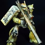 ザクII ホワイトオーガーver.塗装狂