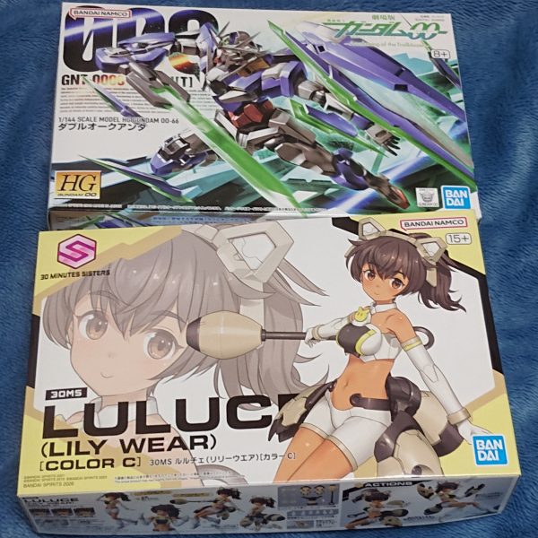 ダブルオークアンタとルルチェ