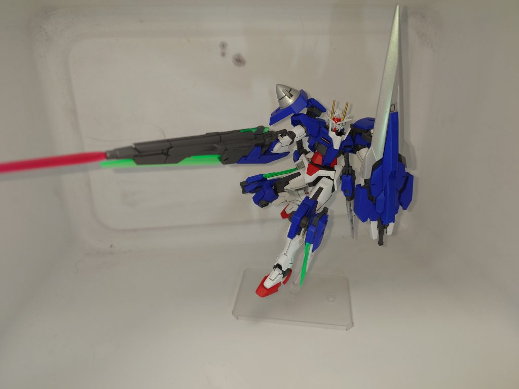 GNソードⅡブラスタービームエフェクトはサーベルをそのまま突き刺しました