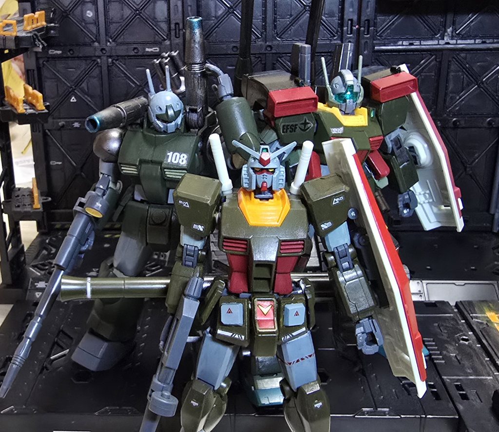 申し訳ないが、ガンタンクより様になってる某作戦。そして、強そう(gundam-kao6)