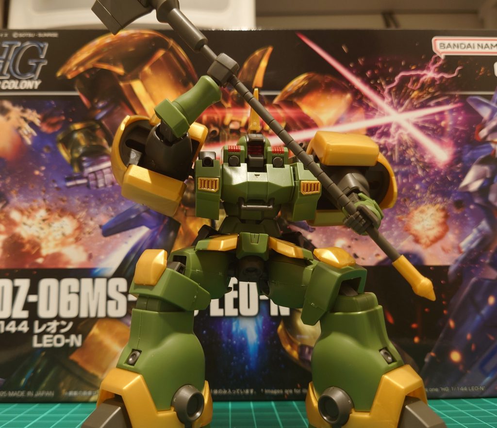 どっしりポーズ👹