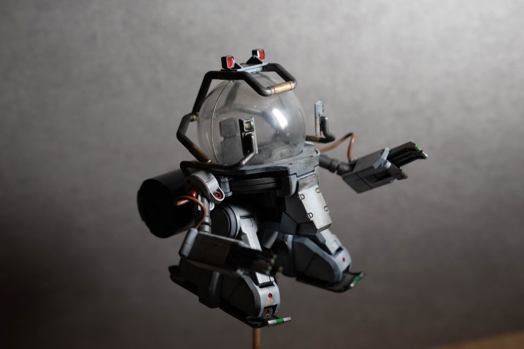 視界不良すぎてポージング取らせるより倉庫で眠ってるほうが映えるかもしれない。