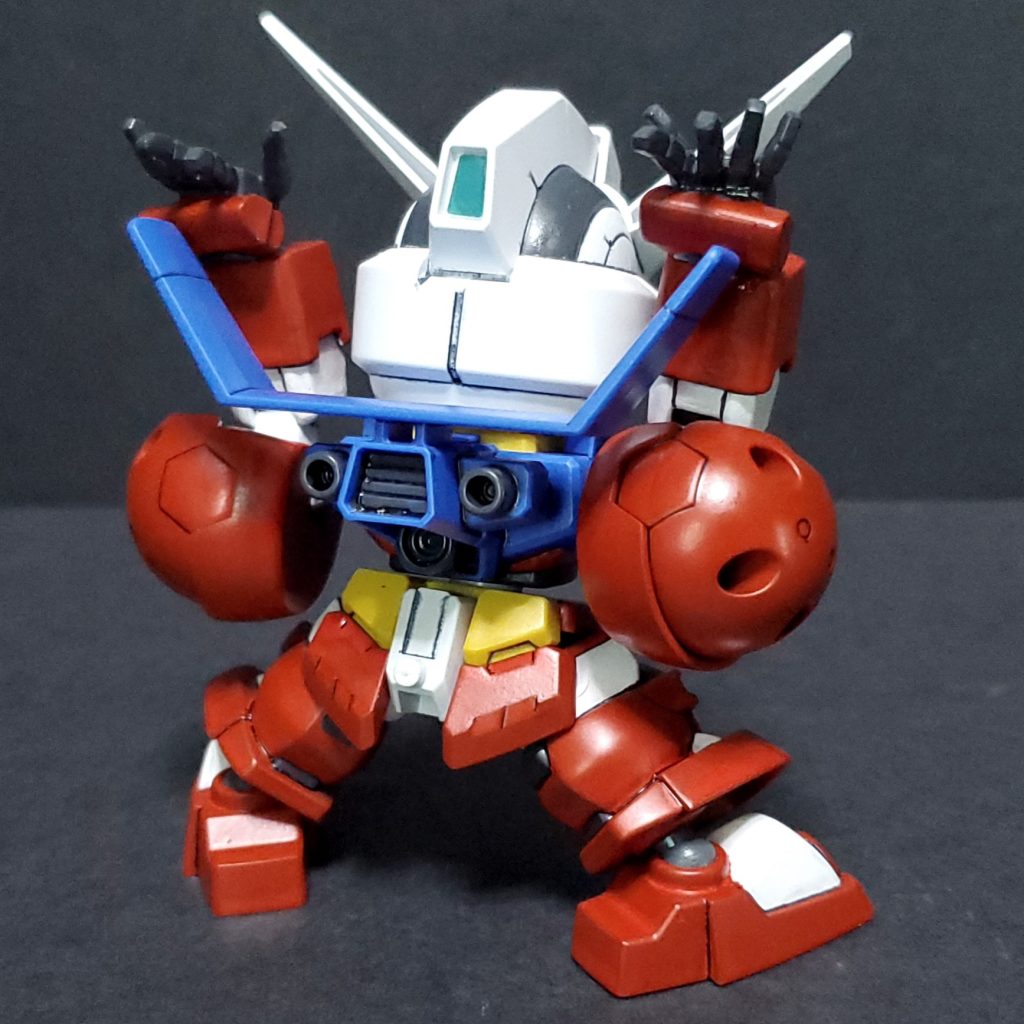 動かす予定がないのでほぼ固定ポーズです。