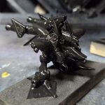 とりあえず、完成黒サフ吹いたら、いい感じ。塗装は…そのうち。