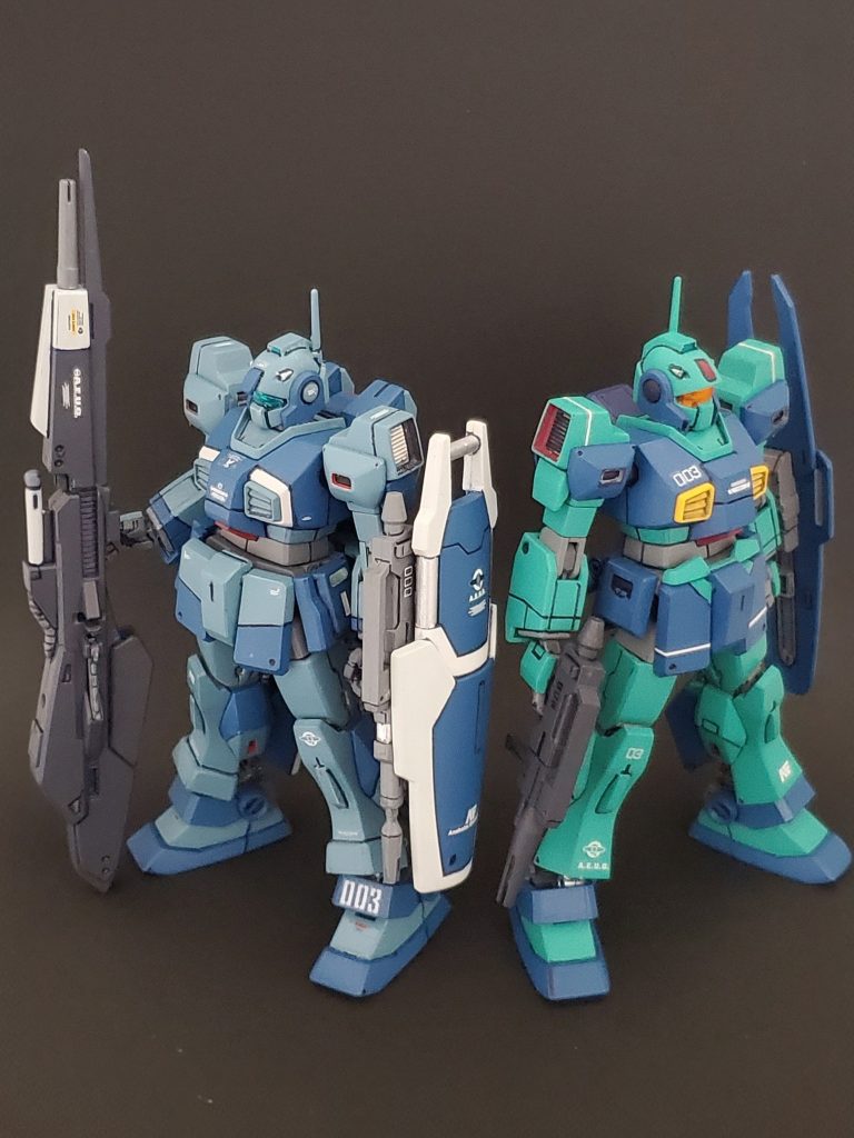 本日最後の一枚は同時に制作しましたノーマルネモとのツーショットになります📸✨ちなみに妄想ストーリー最後に顔出ししたガルバルディβも制作したので、この投稿までに3体同時制作となりました🤣💦無論次回は、この続きを投稿させて頂きます🙏✨またMSV-Kさんとのコラボ企画も、まだ画像は上げられませんが順調に進行しております😎👍️こちらも是非楽しみにして頂きたいと思います😌🎶今回も長~い妄想ダダ漏れ作品にお付き合い下さりありがとうございました~🙇☘️