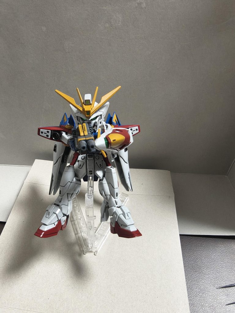 hgsd ウイングガンダムゼロ–2枚目/制作者：げん