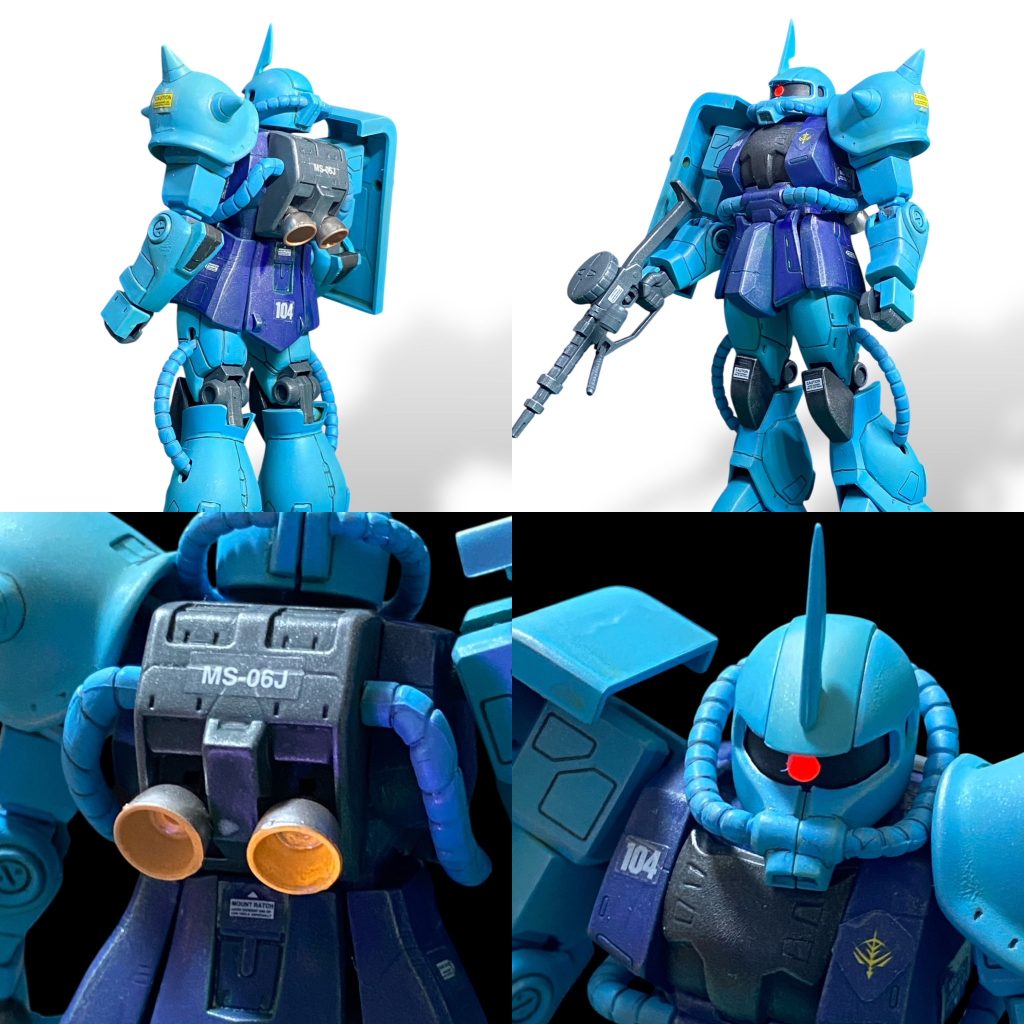 旧HG ザクⅡJ型　カスタムカラー–3枚目/制作者：丸五ワークス