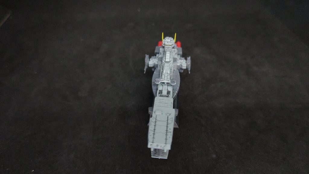 正面、MSカタパルト増設