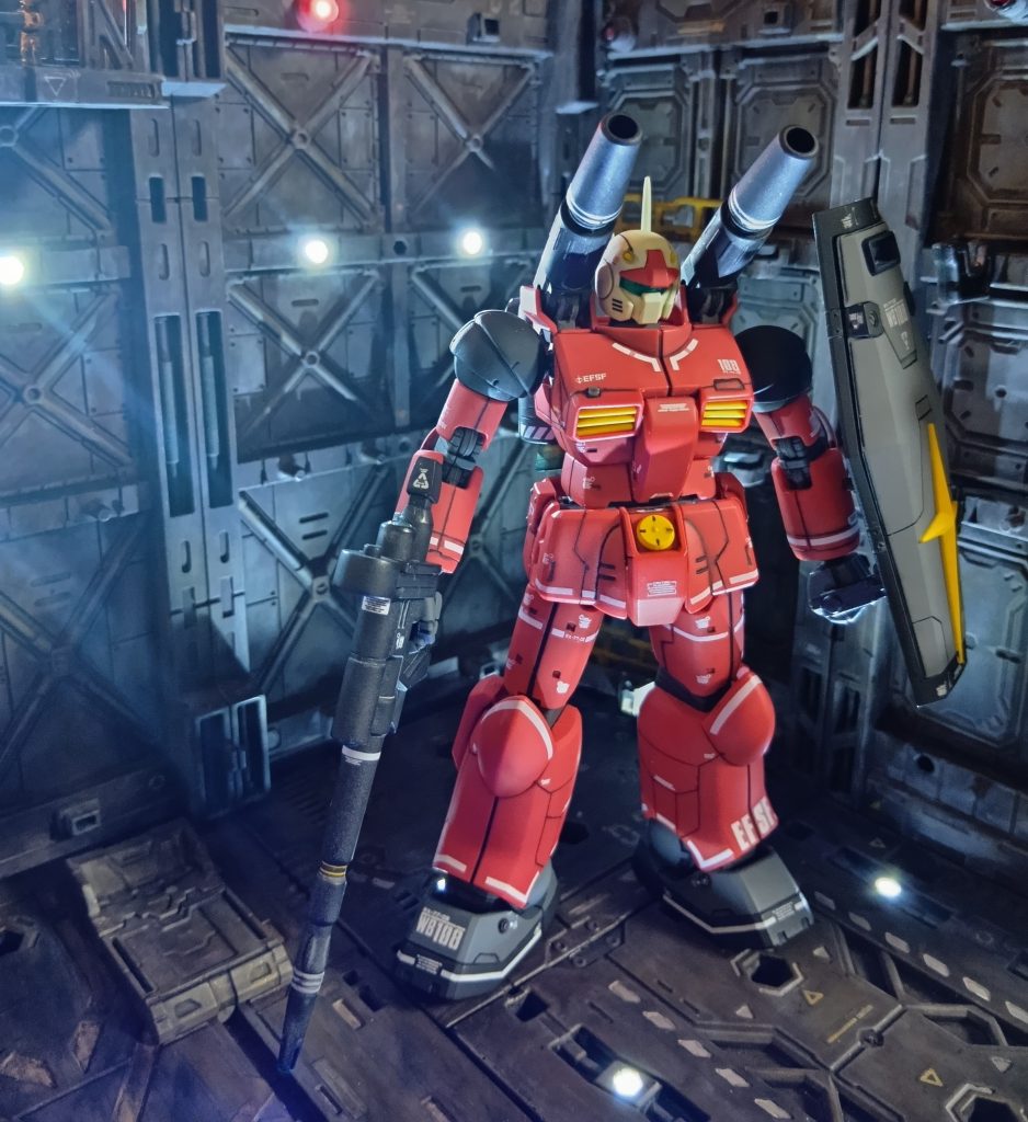 初HG製作　ガンキャノン