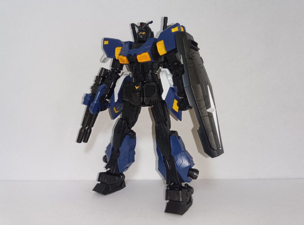 G-3イメージカラーのガンメタルのパーツと交換してみる