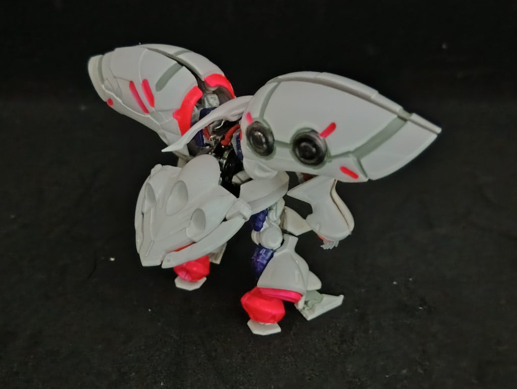 手抜きってわけじゃないけど、余程線の細いスミ入れができないと逆に巨大さが薄れてしまうので、技術不足でスミ入れできませんでした。コレはやらなかったというよりやれなかったですね。でも、満足の出来♪お気に入りの１作できた(*´▽｀*)