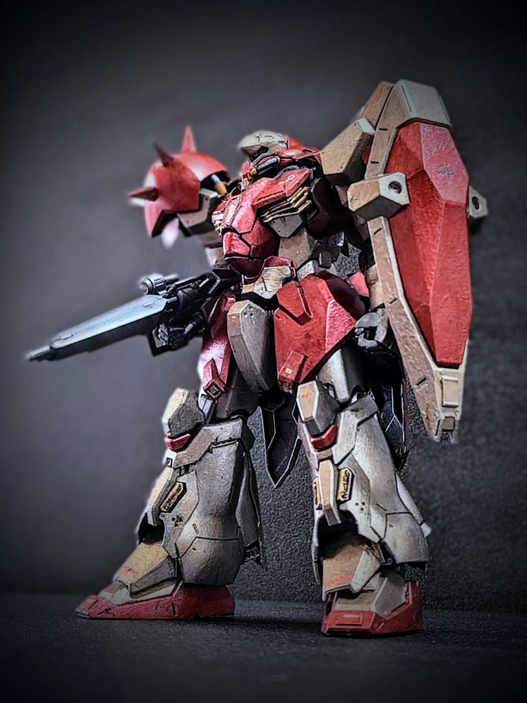 金属感や重々しさを感じていただけたら嬉しいです！！(zaku-kao6)