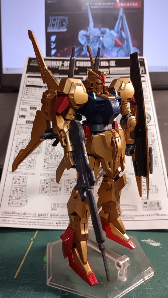 ガンダムmkⅢ 8号機百式カラー–2枚目/制作者：つのさん