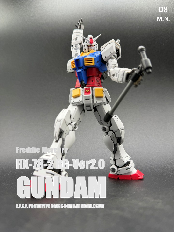 RG 2.0 意外と可動域がないんですね。